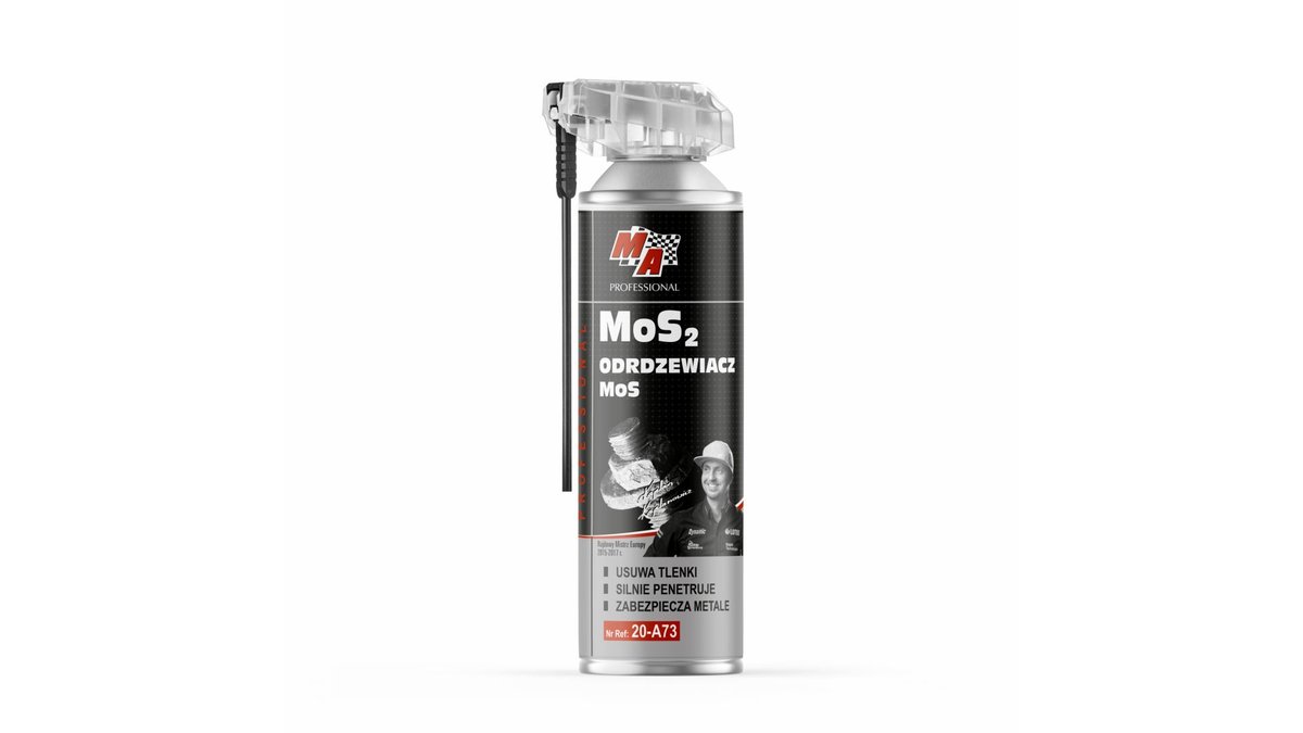 MA PROFESSIONAL Odrdzewiacz Mos2 500ml - Aplikator