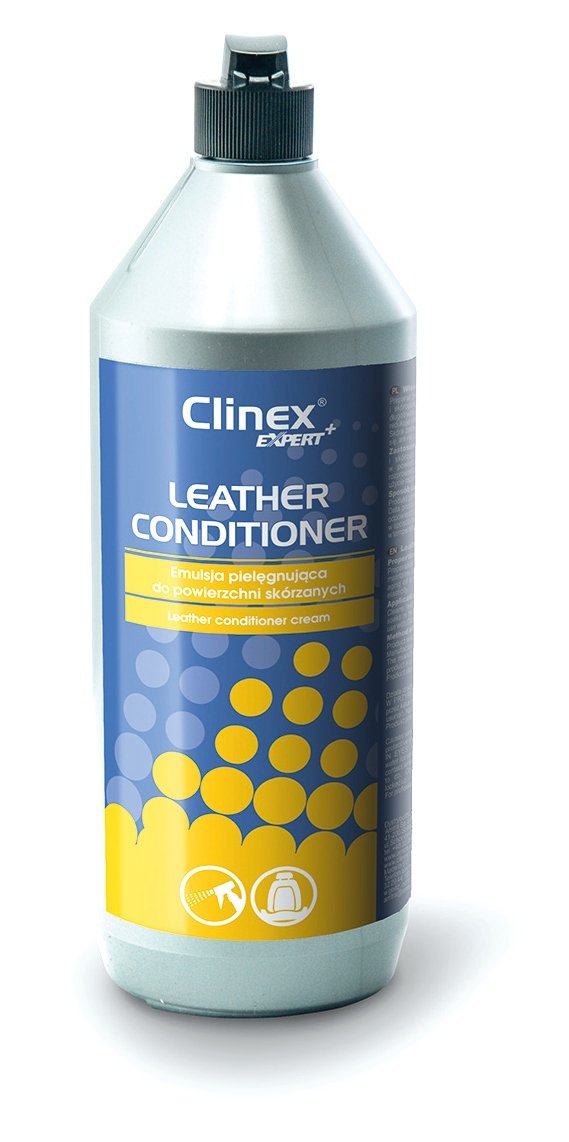 Clinex Emulsja pielęgnująca Leather Conditioner 1l 40-104, do powierzchni skórzanych CL40104