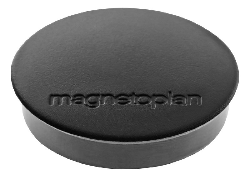 MAGNETOPLAN Magnesy Discofix Standard 0.7 kg 30mm 10szt czarny MAGN1664212