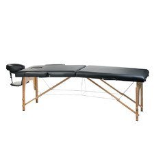 Beauty System Stół do masażu i rehabilitacji BS-523 Czarny BS-523/BLACK