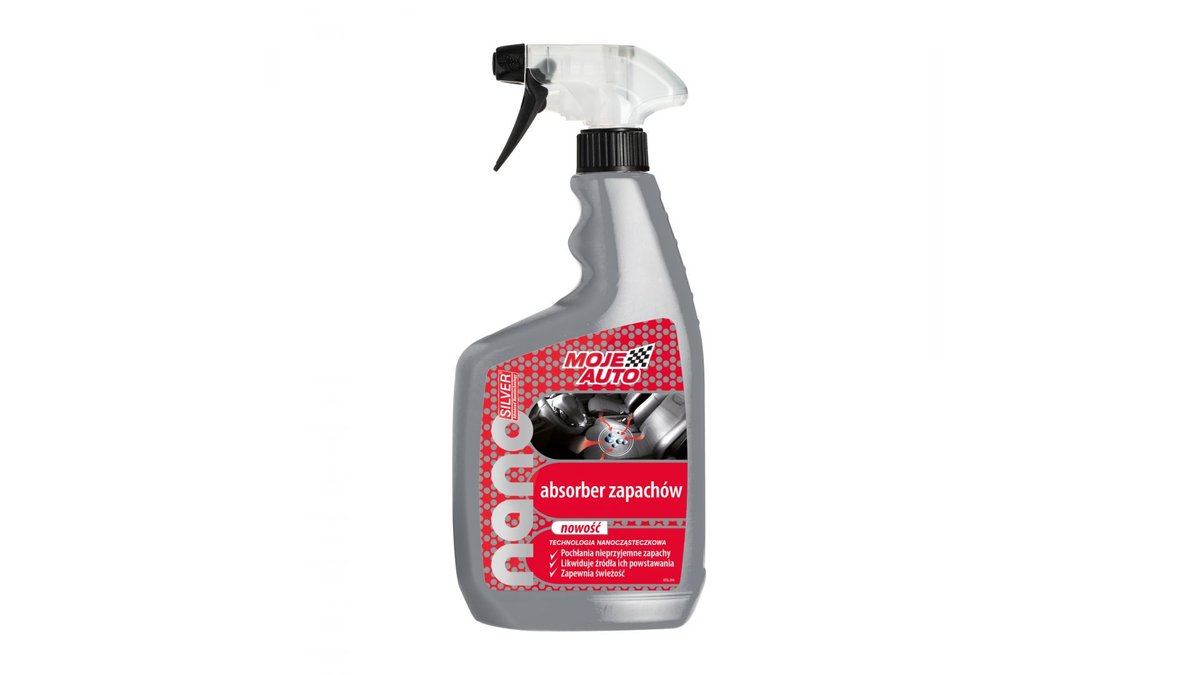 MOJE AUTO MOJE AUTO - Absorber zapachów Nanosilver 650ml - Atomizer