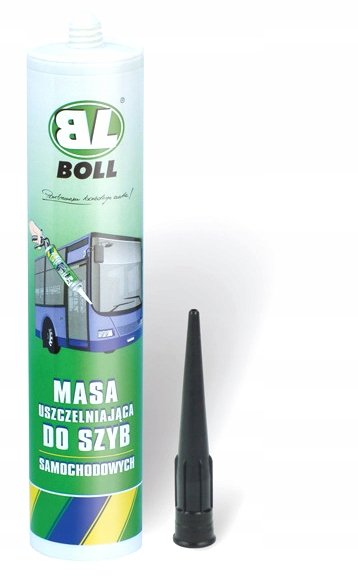 BOLL Masa uszczelniająca do szyb samochodowych 310ml czarny WA43-8665