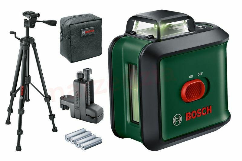 Bosch Laser krzyżowy ze statywem i uchwytem UniversalLevel360 Set TT+MM  0603663E01