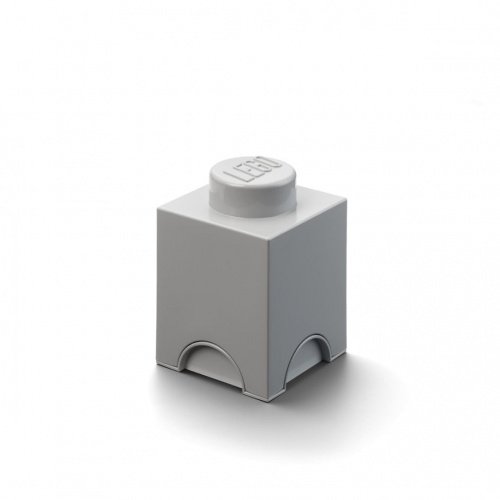 Lego Pojemnik Pudełko Klocek 1 Szary