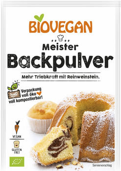 Bio Vegan (agaranta, drożdże i inne) Proszek do pieczenia bezglutenowy bio 3 x 17 g - BP-4005394285411