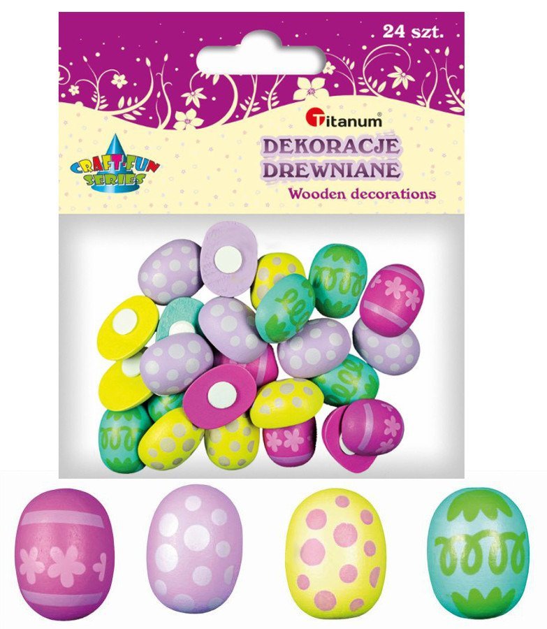 Hasta Ozdoba dekoracyjna Drew Jajka 395971 Pbh Op24szt