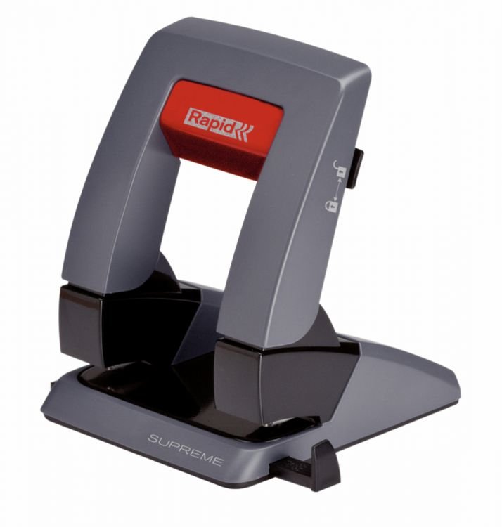 RAPID DZK254K Dziurkacz Supreme PressLess SP30 czarny 30k