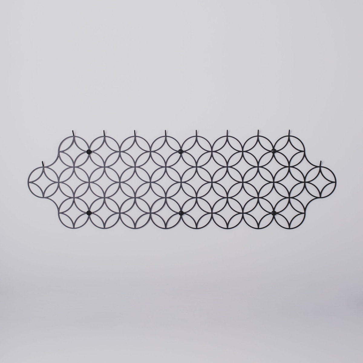 Wieszak ścienny Holo L - Czarny