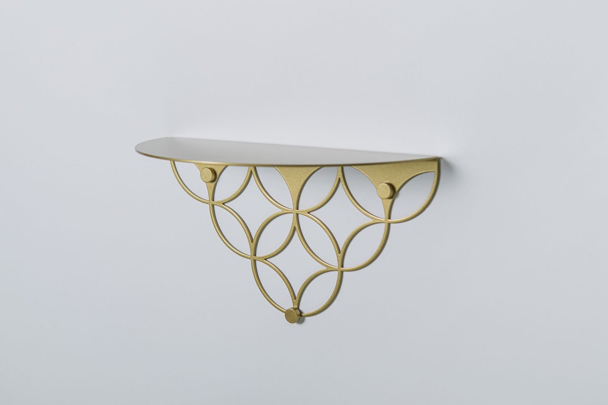 POLYHEDRA Półka Holo / PS Gold