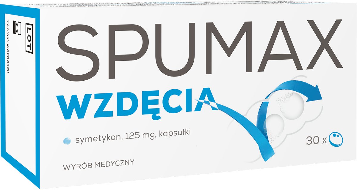 Tactica pharmaceuticals sp z Spumax Wzdęcia 30 kapsułek