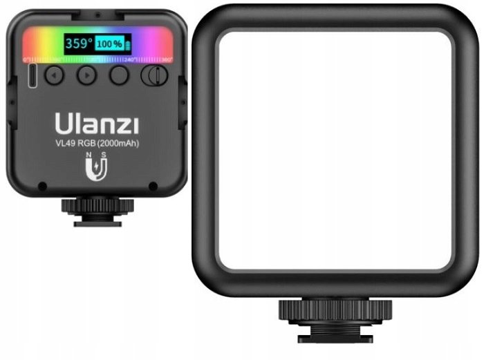 Lampa Led Ulanzi VL 49 Rgb do Dji Rsc 2 / Rs 2