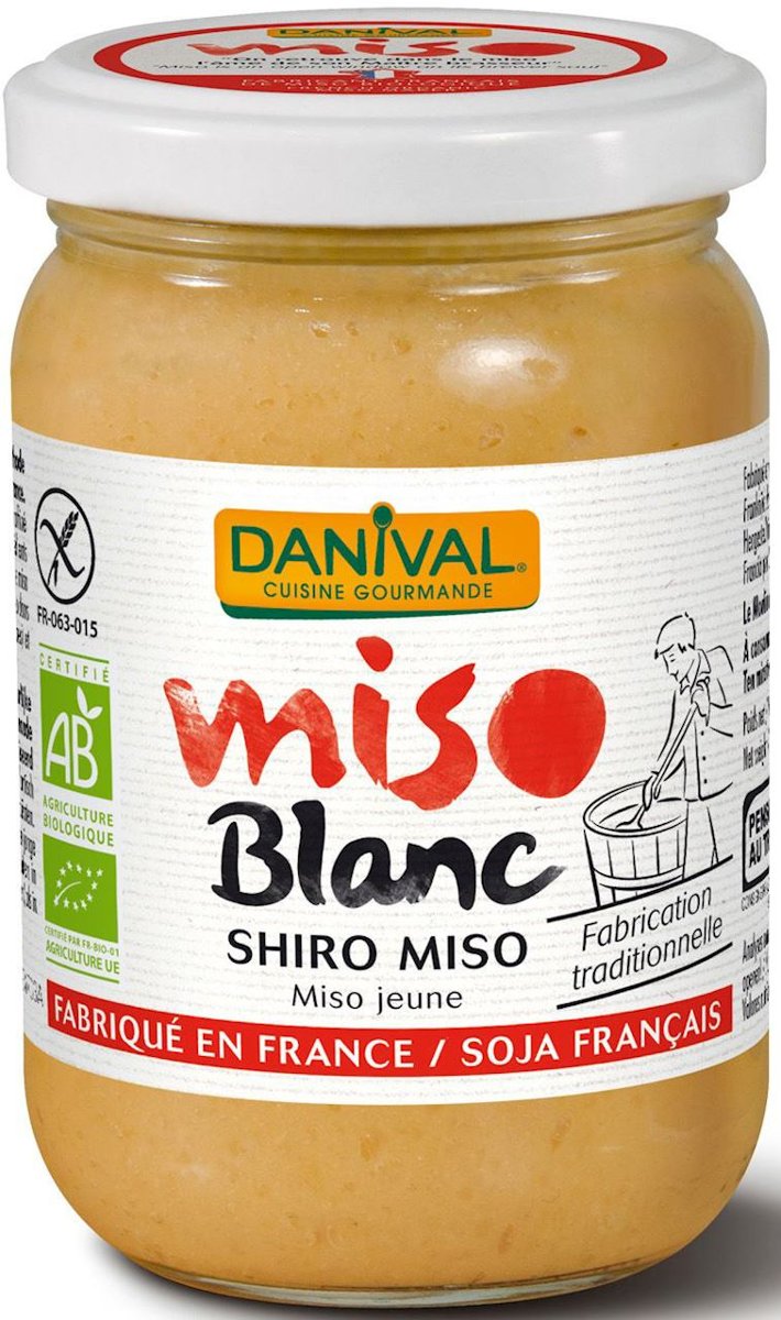 Danival MISO SHIRO BIAŁE (NA BAZIE RYŻU) BEZGLUTENOWE BIO 200 g -