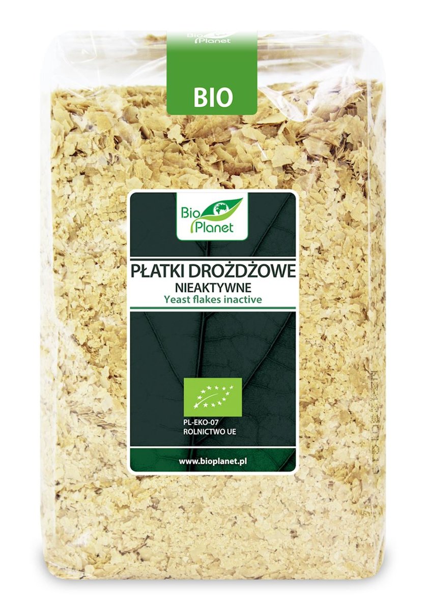 Bio Planet GRZYBY PŁATKI DROŻDŻOWE NIEAKTYWNE BIO 300 g