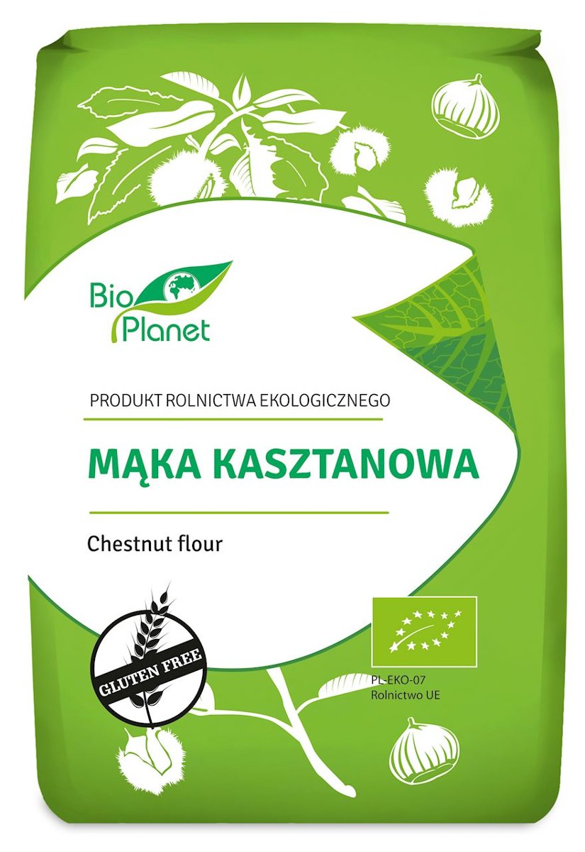 BIO Planet Mąka kasztanowa bezglutenowa BIO 700 g 000-C1B2-4305E