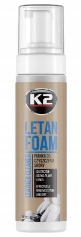 K2 Pianka do dogłębnego czyszczenia skóry LETAN FOAM 200ml K205 K205
