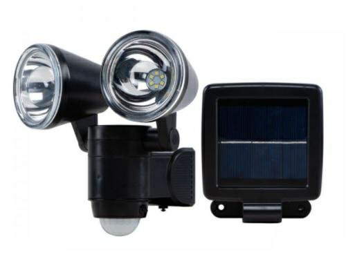 VOLTENO Naświetlacz Reflektor LED 360lm 6500K IP44 z czujnikiem i panelem solarnym VO1872 VO1872