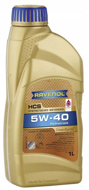 RAVENOL HCS 5W40 CLEANSYNTO 1L