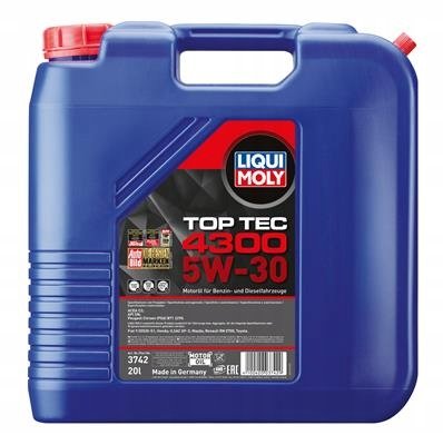 Liqui Moly Top Tec 4300 5W-30 20L