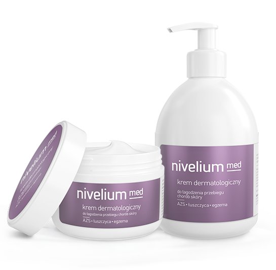 Aflofarm Nivelium med krem dermatologiczny 250 ml