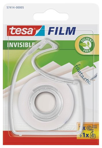 TESA Taśma tesafilm invisible 19mm x 10m + dyspenser 57660