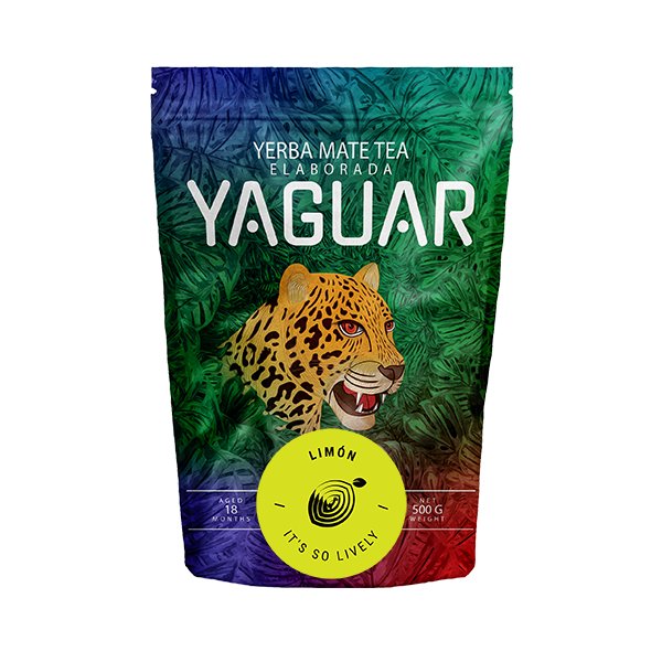 Yerba Mate Yaguar Limon, Cytryna 0,5kg