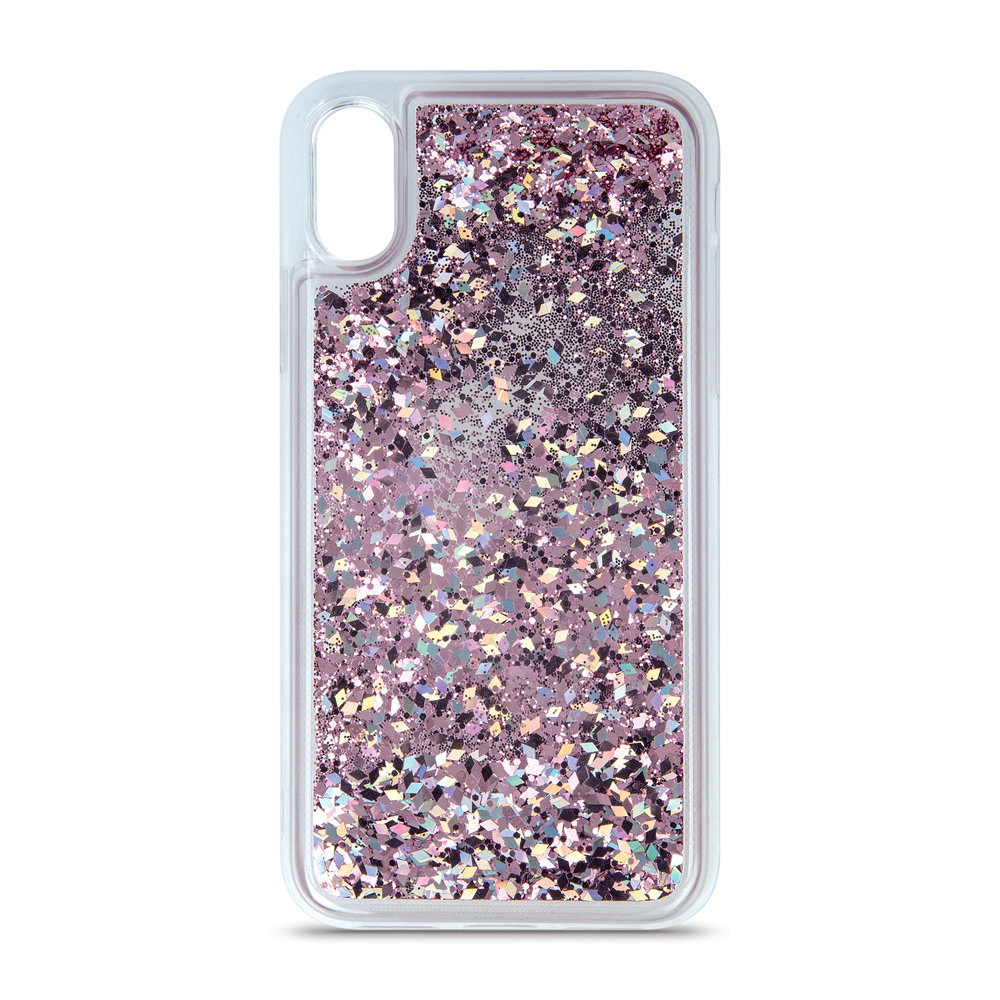 Zdjęcia - Etui Samsung  Liquid Sparkle  GALAXY A70 fioletowe 