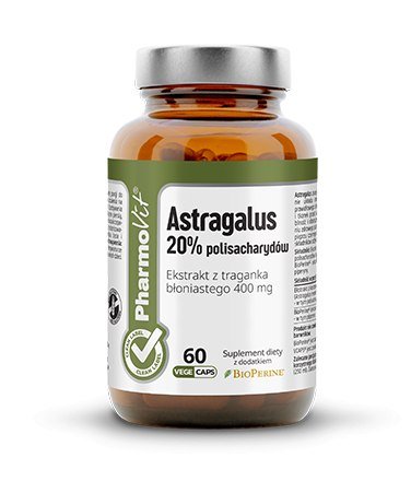 ASTRAGALUS 60 KAPSUŁEK 30,18 g - PHARMOVIT (CLEAN LABEL)