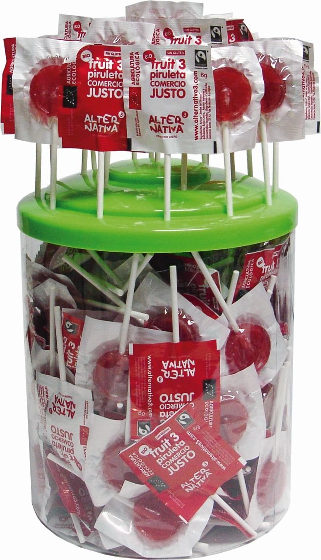 ALTERNATIVA LIZAKI PŁASKIE BEZGLUTENOWE FAIR TRADE BIO (200 x 6 g) - ALTERNATIVA