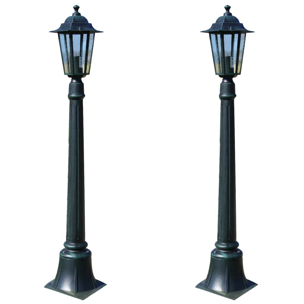 VidaXL Lampy ogrodowe Preston, 2 szt., 105 cm 3057506 VidaXL