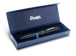 Pentel Pióro żelowe EnerGel BL2007 - srebrne 0026733