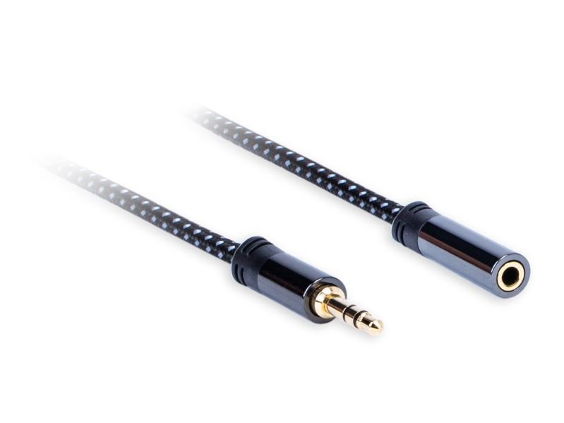 3M Kabel AQ 3,5mm Jack 3,5mm Jack M/F prodlužovací xpa41030) Czarny