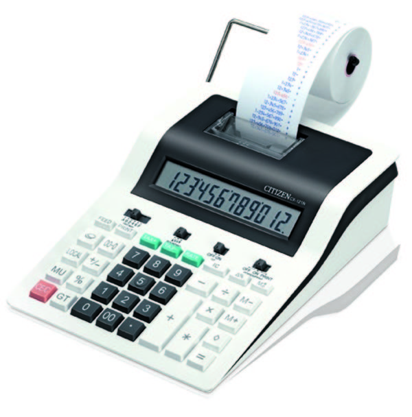 Фото - Калькулятор Citizen Kalkulator z drukarką 12 pozycyjny  cx-123n/CX123N/ 