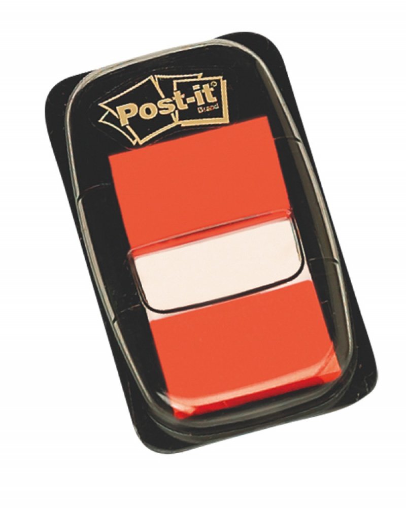 Zakładki Post-It 25 X 43 Mm 680-4 Pomarańczowe 50 Kartek