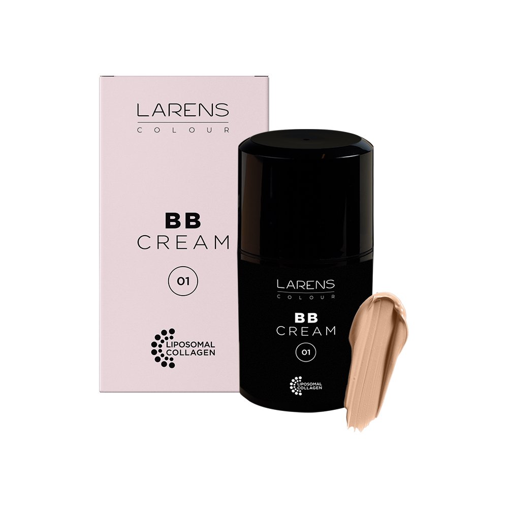 Larens, Colour, krem BB do twarzy 01, 50 ml