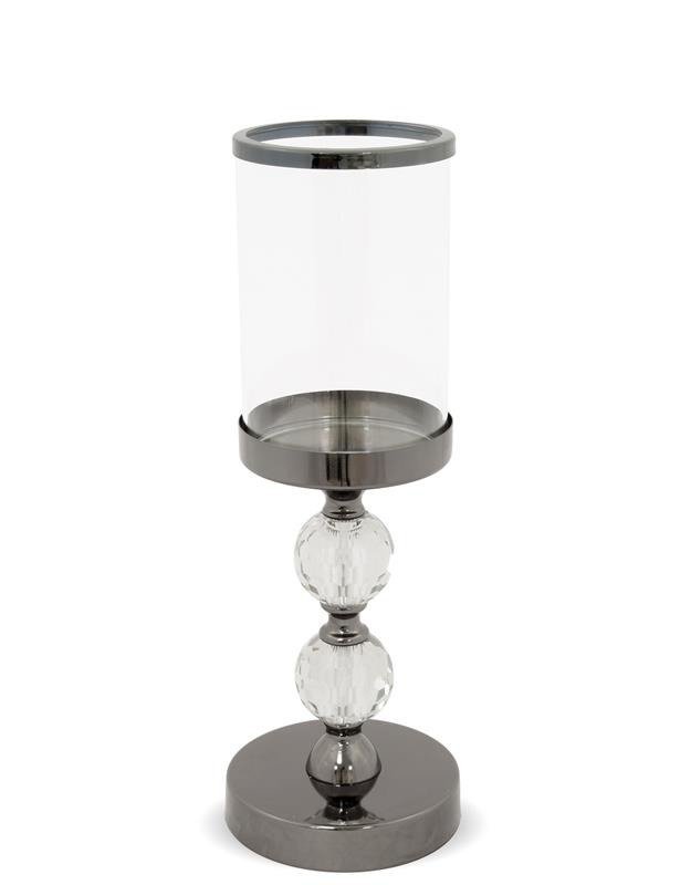 Świecznik Szary h:34,5