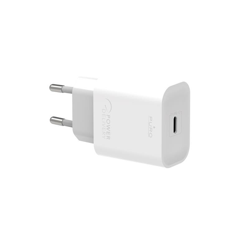 Zdjęcia - Ładowarka PURO Mini Fast Travel Charger - Szybka  sieciowa USB-C Power Deli 