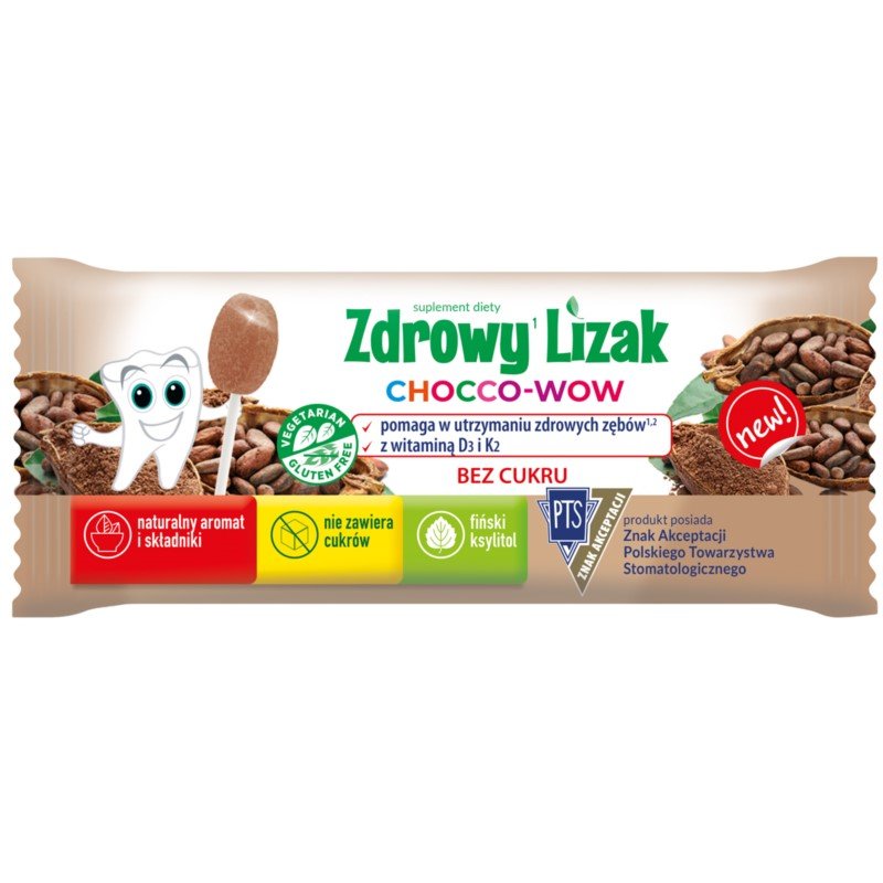 STARPHARMA Zdrowy Lizak Mniam Mniam 6G Kakao