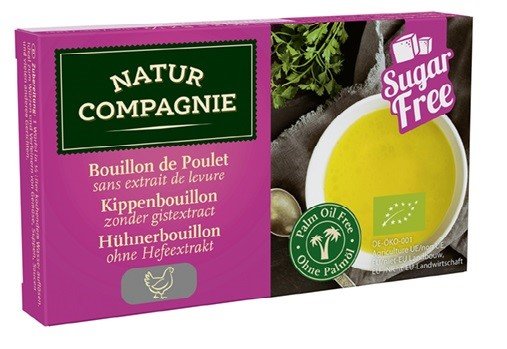 Natur Compagnie BULION - KOSTKI DROBIOWE BEZ DODATKU CUKRÓW BIO 80 g -