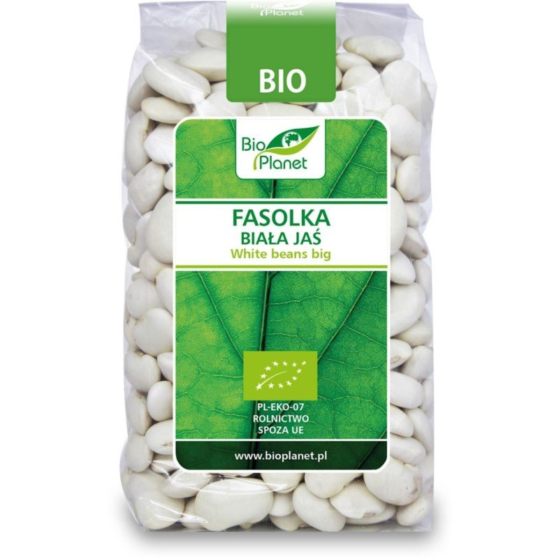 Bio Planet FASOLA BIAŁA JAŚ BIO 400g