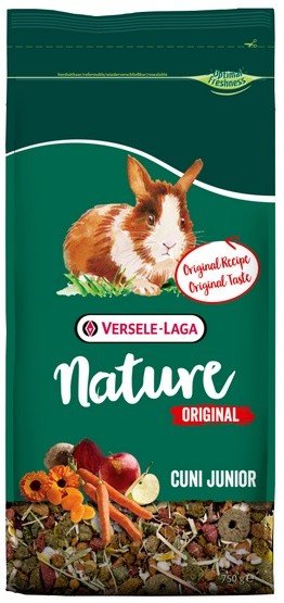 Versele-Laga Cuni Junior Nature Original 750 g dla młodych królików 750g