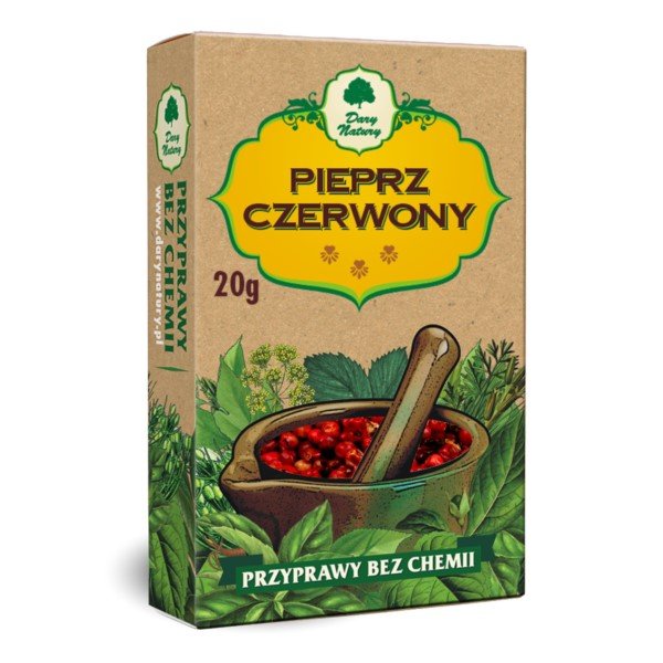 Dary Natury Pieprz czerwony cały - 20g 02712