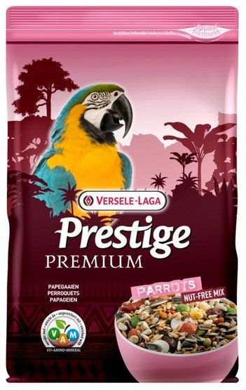 Versele-Laga Parrots Premium 2kg pokarm dla dużych papug bez orzechów)