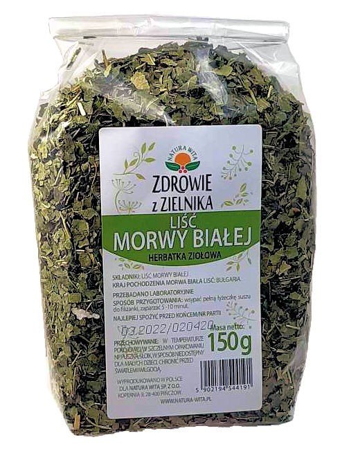 NATURA WITA Natura Wita Morwa Biała Liść  150G