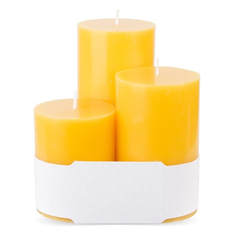 Pl Trop. Mango Świeca Glass Classic 3-Pack Walec