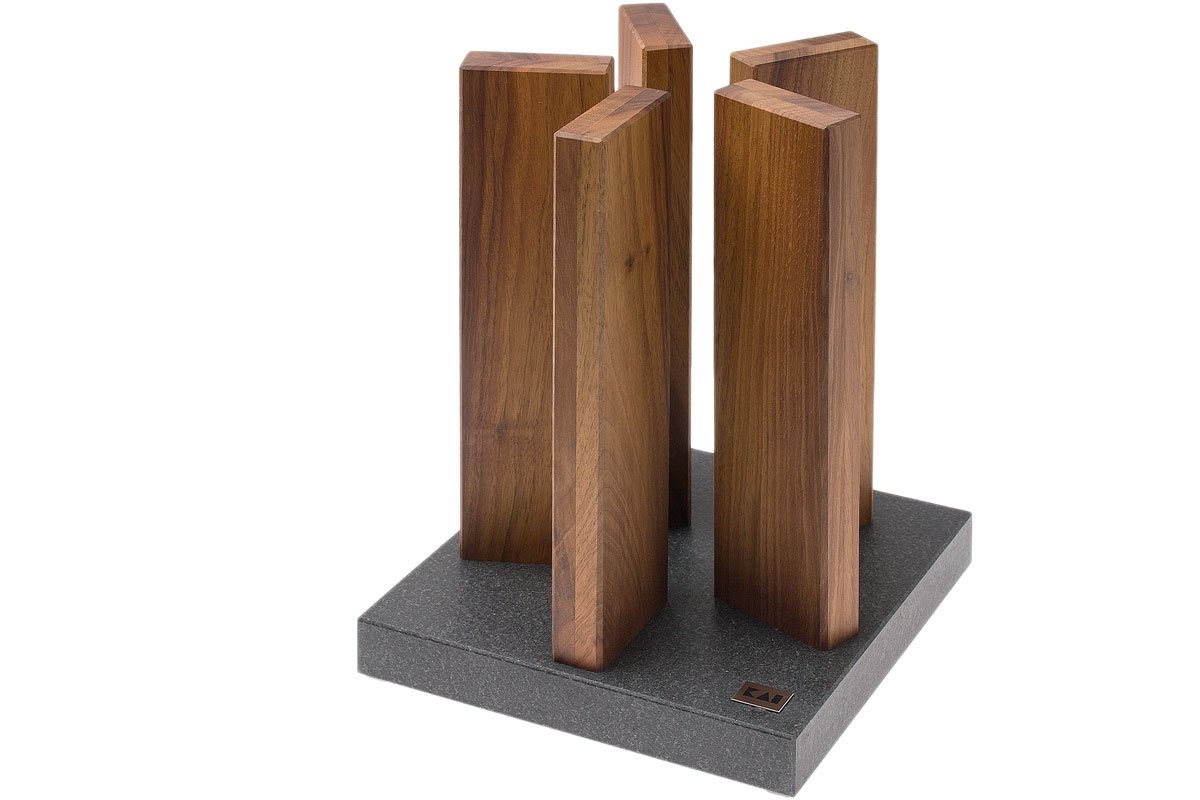 Kai STH-4 Stonehenge blok na noże, orzech włoski STH-4