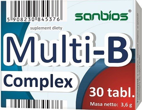 Sanbios Multi-B-Complex - 30 tabletek po 120 mg