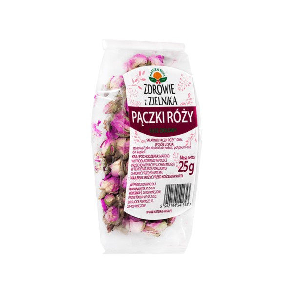 NATURA WITA Natura Wita Róża Pączki 25G