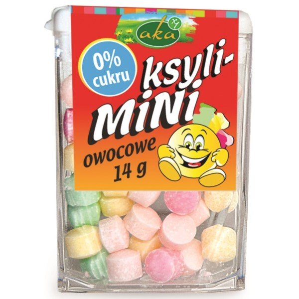 Aka Ksyli-mini owocowe drażetki małe 14g