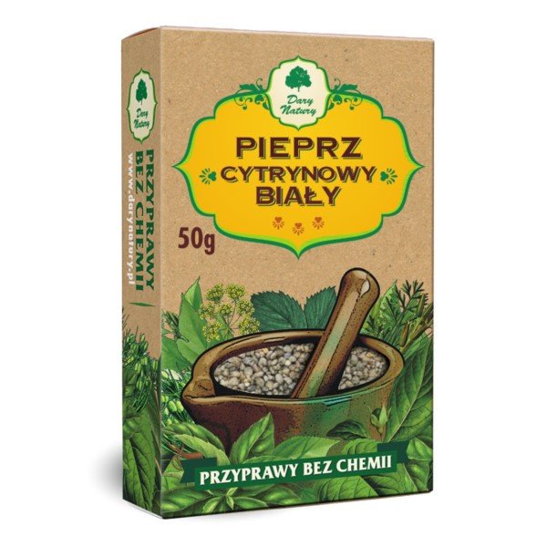 Dary Natury Pieprz cytrynowy biały 50g 31DARPIECJ