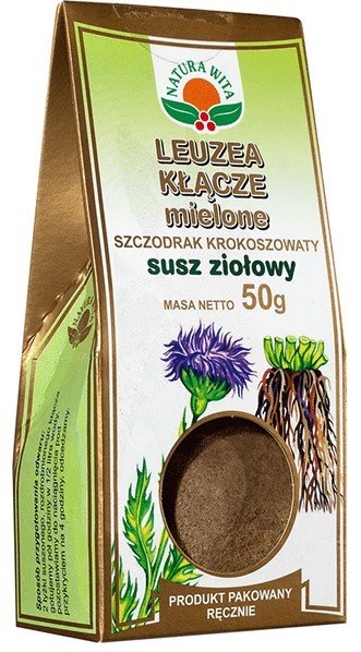 NATURA WITA NATURA WITA LEUZEA KŁĄCZE MIELONE 50G